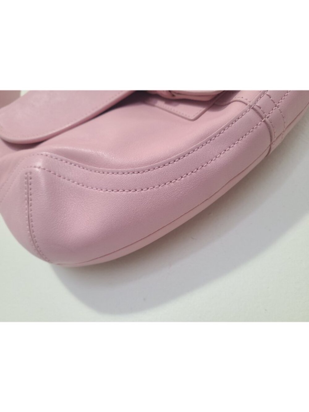 NEW Coach Soho 9248 Barbie Pink Leather Shoulder Bag Y2K Vintage Buckle - Picture 8 of 9